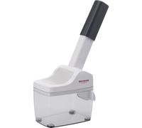 Westmark Deshuesador de ciruelas con recipiente colector, Altura: 33,7 cm, Acero inoxidable / plástico, Steinfix, 40252260