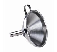 Westmark Embudo para botellas con colador extraíble, Diámetro boca de llenado: 1,3 cm, Acero inoxidable, Plateado, 12462270