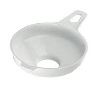 Westmark Embudo para conservas / mermeladas de gran abertura, Diámetro del cuello de llenado: 3,7 cm, Plástico, Blanco, 11502270