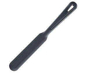 Westmark Espátula para crepes, Resistente al calor hasta 270 °C, PPA, Longitud: 33 cm, Gentle Plus, Negro, 28662275