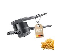 Westmark French Fries Press Black Edition, Prensa para churros, prensa para patatas con revestimiento especial antideslizante, Para patatas, churros y patatas fritas, Antracita, 41 cm