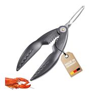 Westmark Galleta de langosta con pinzas Cracky-Spezial Black Edition, Pinzas innovadoras para langostas, cangrejos y mariscos, antracita