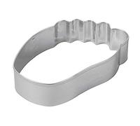 Westmark Juego de cortapastas, Distintos tamaños, Acero inoxidable, Pies de queso, 3 piezas, Plateado, 31972260