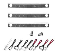 Westmark Juego de repuestos, 3 cuchillas y 2 tornillos, para varios peladores Westmark, acero inoxidable, 11062250