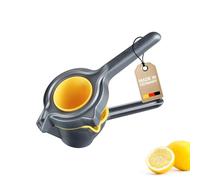 Westmark Lemon Press Limona Black Edition, Exprimidor manual de cítricos para limones, limas y naranjas, Exprimidor manual en antracita