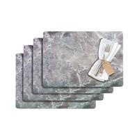 Westmark Manteles individuales, 4 piezas, 45.5 x 29 cm, Vinilo, Beige, Edición S