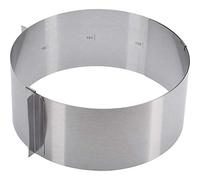 Westmark Marco redondo para pasteles, Ø 16 - 30 cm variable, Acero inoxidable, Plata, 31312260