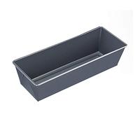Westmark Molde para pasteles rectangulares, Longitud: 30 cm, Con revestimiento antiadherente, Acero laminado en frío, Back Klassiker, Antracita, 31862270