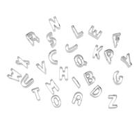 Westmark Moldes, Metal, Acero Inoxidable Plateado, Set Letras Set