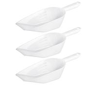 Westmark Palas para hornear, pesar, rellenar, 3 unidades, capacidad de llenado: 1400 ml, plástico, color blanco, 909922E2