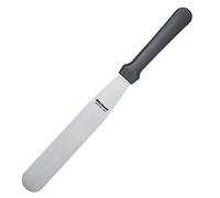 Westmark Paleta profesional de respostería para esparcir/confeccionar, Recta, Flexible, Tamaño de la hoja: 3 x 18 cm, Longitud: 30 cm, Acero inoxidable/plástico, Master Line, Negro/Plata, 31212270