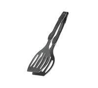 Westmark Pinzas de Doble Espátula, Longitud: 28,9 cm, Plástico, Duetto Flonal, Negro, 21002260