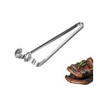 Westmark Pinzas para barbacoa Twistmaster, 1 pieza, Pinzas para salchichas con pinza giratoria, Pinzas para carne robustas de acero inoxidable para parrilla, barbacoa y cocina, 35,3 cm