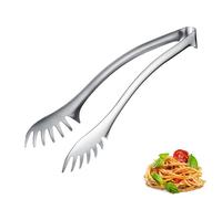Westmark Pinzas para espaguetis y buffet Pro, Pinzas de cocina de acero inoxidable, óptimas pinzas para espaguetis, Pinzas para servir pasta, ensalada y espárragos, Plata, 29.5 cm