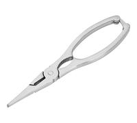 Westmark Pinzas para langostas, Acero inoxidable, Pulido, Longitud: 18,8 cm, Cammarus, Plateado, 66132280