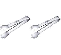 Westmark Pinzas para terrones de azúcar, Dentadas, Longitud 12,5 cm, Acero inoxidable, 62652270 (Paquete de 2)