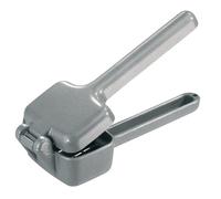 Westmark Pinzas trituradoras de hielo pequeña/desmenuzador de cubitos, Aluminio fundido a presión, Longitud: 17,3 cm, Cuby, Plata, 12002260