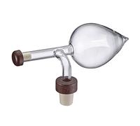 Westmark Porcionador Gourmet - 150 ml, mide y decanta a la vez | Vidrio/plástico/madera, transparente/marrón, 99093380