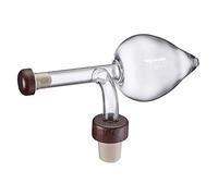Westmark Porcionador Gourmet - 60 ml, para licores, vinagre y aceite | Cierre hermético, queda en la botella como tapón decorativo, vidrio de borosilicato/madera, sin BPA, 99053380