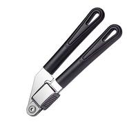 Westmark Prensa para Ajos con rejilla extraíble, Cromado, Longitud: 19,7 cm, acero/plástico, Gentle, Negro, 28362270
