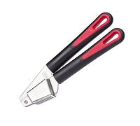 Westmark Prensa para Ajos con rejilla extraíble, Longitud: 19,7 cm, Acero inoxidable/plástico, Gallant, Negro/rojo/plata, 29362270