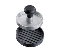 Westmark Prensa para hamburguesas, Diámetro interior 11 cm, Aluminio/plástico, Uno, Negro/plateado, 62312260