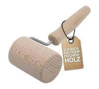 Westmark Rodillo de cocina para masa y horneado, Cilíndrico, Para moldes cuadrados, Madera de haya, ø 5,4 cm, Madera, Woody, Marrón claro, 30042270