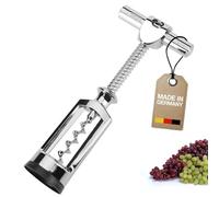 Westmark Sacacorchos de campana con raspador de corcho, Monopol Edition, Acero/zinc fundido a presión, Chianti, Cromado, 6255336C