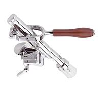 Westmark Sacacorchos de mesa, Para gastronomía/cocinas profesionales, Longitud: aprox. 28 cm, Zinc fundido a presión/acero inoxidable/plástico, Sieger-Profi, Plata/marrón, 60382260