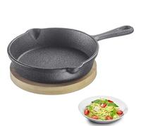 Westmark Sartén de hierro fundido Tapas + Friends - cazuela pequeña de hierro fundido, para todo tipo de cocinas, inducción o grill, sartén de hierro fundido in sterilla - hierro, 125 ml