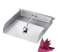 Westmark Servilletero, Almacenamiento sin dobleces, Protección antiviento, Acero inoxidable, Plateado, 69082260