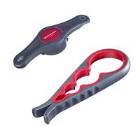 Westmark Set, 1 abridor de tapas y 1 multiabridor, Plástico de calidad/Acero, Moby Dick/Propeller, antracita/rojo, 105122E6