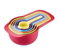 Westmark Set de cucharas medidoras de 6 piezas, Rangos de medición: 7.5 / 15/60/85/125/250 ml, Plástico, Sin BPA, matrioska, Multicolor, 30582270