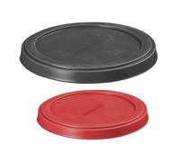 Westmark Tapa conservadora - Tapa De Silicona Elástica Y Reutilizable Para Latas, Cuencos Pequeños O Vasos De Yogur - ø 10 + 8 Cm, Silicona, 2 Unidades