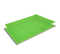 Westmark Tapetes para frigorífico, 2 unidades, Efecto antibacteriano, Con burbujas de aire, Plástico, Verde, 52222270