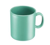 Westmark Taza con asa, ligera, ideal para camping, senderismo y pícnic, irrompible, 0,3 l, apta para lavavajillas, color verde menta