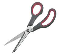 Westmark Tijeras para el hogar 21 cm - tijeras multiusos, ideales para cortar plástico, papel, cartón y más - acero inoxidable, PP, TPR, negro, rojo