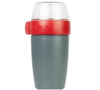 Westmark Vaso de cereales práctico vaso para llevar, ideal para copos de maíz, sopa, gachas o yogur, apto para microondas y congelador - 700 ml, libre de BPA