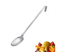 Westmark Vegetal Spoon Pro, Cuchara de cocina de acero inoxidable con cabezal ancho, Cuchara universal para servir para verduras, patatas, etc., Plata, 45 cm