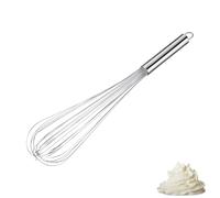 Westmark Whisk Pro, Batidor flexible de acero inoxidable, Práctico batidor para huevos, masa, etc., Batir, remover y mezclar, Plata, 48 cm