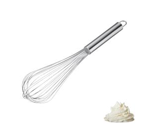 Westmark Whisk Pro, Batidor flexible de acero inoxidable, Práctico batidor para huevos, masa, etc., Batir, remover y mezclar, Plata, 38 cm