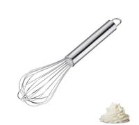 Westmark Whisk Pro, Robusto batidor de acero inoxidable para huevos, masa y salsas, Práctico batidor para batir, remover y mezclar, Plata, 28 cm