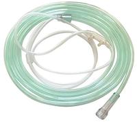 Westmed #0556 Cánula para adultos con tubo resistente a torceduras de 7 pies