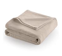 WestPoint Home Martex Super Soft Fleece Manta, poliéster, Linen, Full/Queen