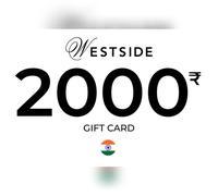 Westside Gift Card 2000 INR Key - INDIA