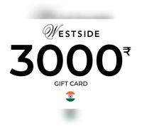 Westside Gift Card 3000 INR Key - INDIA