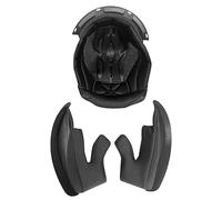 Westt Almohadillas para Casco de Motocicleta para Modelo Cross X (S/M/L/XL) (S)