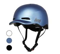 Westt Casco Bicicleta Adulto Urbano Hombre Mujer niño, Casco Patinete electrico Adulto con luz, Transpirable 58-60cm