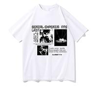 westtrend Serial Experiments Lain Camisetas Lain Camisetas Kawaii Lain Camisetas Anime Lain Iwakura Pullover para Hombres Mujeres