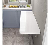WESTWILD Mesa Plegable multifunción de Pared para el hogar, la Oficina, la Cocina, el lavadero y los niños. Diseño Compacto con 4 Opciones de Color (Blanco, 60 x 40 cm).
